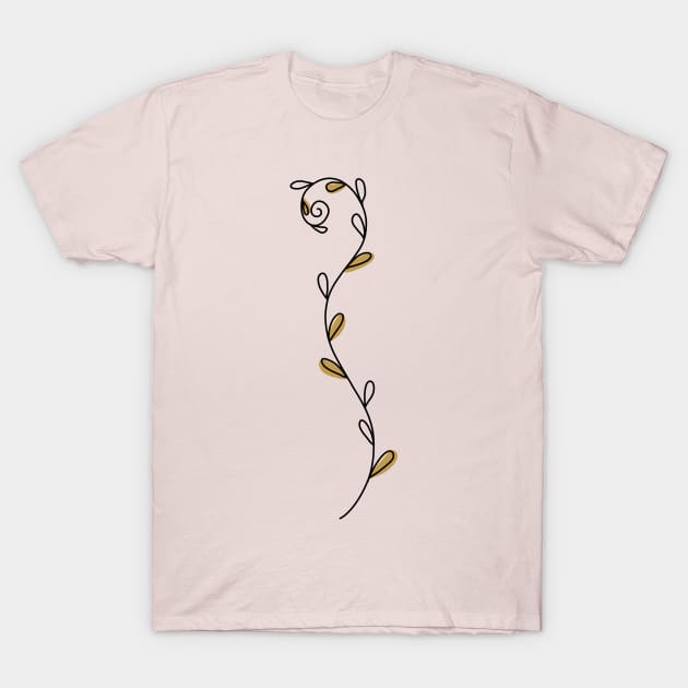 Simple cute leaf 12 T-Shirt by salimax